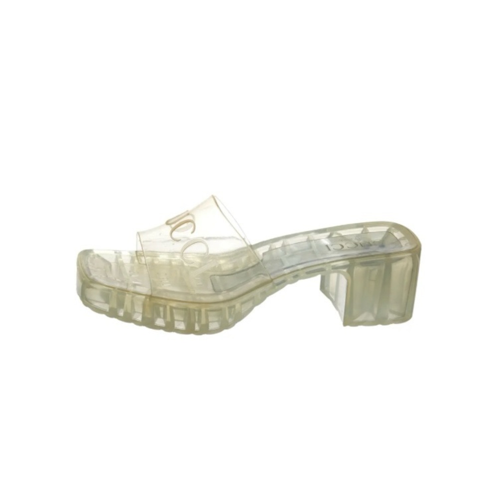 Gucci Transparent Sandals